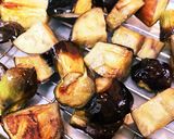 ナスのゴーヤ入り肉味噌のせ作り方5写真