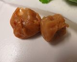 梅肉と鶏ささ身の蒸し焼き♪作り方1写真