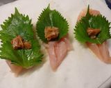 梅肉と鶏ささ身の蒸し焼き♪作り方5写真