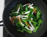 ピーマンとちくわのたらこバター炒め作り方3写真