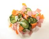普通のポテトサラダﾁｮｯﾄ残った野菜で作り方2写真