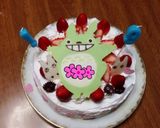 ケーキに飾るチョコレートプレート作り方8写真