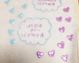 ケーキに飾るチョコレートプレート作り方14写真