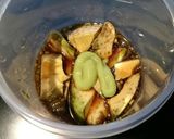 めんつゆで作る　アボカドのわさび漬け丼作り方2写真