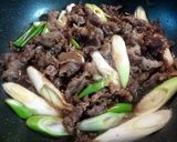 簡単☆ご飯にピッタリの葱入り牛しぐれ煮♪作り方2写真