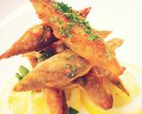 ポリポリ牛蒡の唐揚げ～胡麻油風味作り方4写真