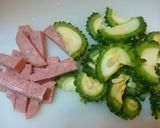 ゴーヤーとポークのかき揚げ作り方1写真