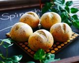 Spinach　ball＊食事パン作り方3写真