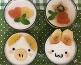 ひらがなで解説☆子供のためのミルクゼリー作り方8写真