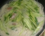 そうめんの焼きそば風作り方2写真