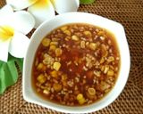 レンジ茄子の甘酢そぼろあんかけ。作り方1写真