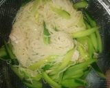 そうめんの焼きそば風作り方3写真