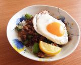 食欲増進★ミョウガとひき肉の爽やか炒め作り方4写真