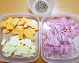HB早焼き♪ベーコンチーズソフトフランス作り方4写真