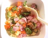 普通のポテトサラダﾁｮｯﾄ残った野菜で作り方6写真