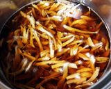 簡単!旨旨〜♪鶏肉とえのきの煮こごり。作り方5写真