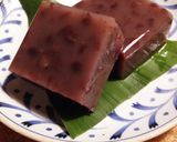 材料3つ 簡単！つぶ餡で水ようかん♪作り方4写真