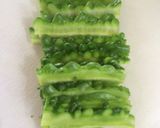 夏らしく*ゴーヤでバンバンジー素麺作り方2写真