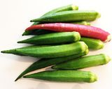 オクラとササミの麺つゆ和え作り方1写真