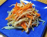 もやしとにんじんのごま酢あえ作り方4写真