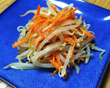 もやしとにんじんのごま酢あえ作り方4写真