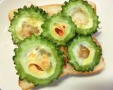 うす塩ゴーヤの和トースト作り方3写真