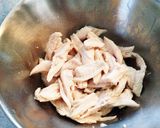 オクラとササミの麺つゆ和え作り方6写真