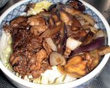 ガツガツ食べちゃう☆野菜たっぷり豚丼作り方6写真