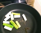 おつまみ♪ネギマヨおかか焼き作り方1写真
