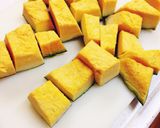 かぼちゃのそぼろ煮♪作り方1写真