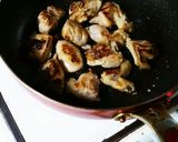 鶏の焼き鳥風炒め作り方3写真