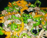 完熟ゴーヤと豚肉の和風パスタ作り方3写真