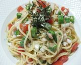 夏野菜の冷製パスタ作り方12写真