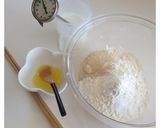 レンジ発酵＊時短でポケットサンド作り方1写真