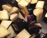 ナスとインゲンの味噌炒め作り方1写真
