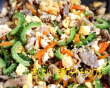 簡単！苦味軽減のコツ定番ゴーヤチャンプル作り方16写真