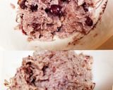 デーツで煮た小豆のアイスクリーム作り方7写真