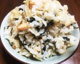 鮭と刻み昆布とワカメの混ぜご飯作り方5写真