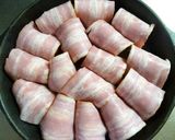 簡単♪ジューシーなトマトベーコン焼き作り方3写真
