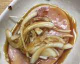 和風・さっぱりハムステーキ(玉ねぎ)作り方4写真
