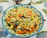 優しいお味♪白菜と卵の和風炒め物作り方7写真
