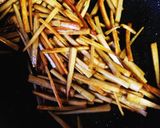 パリパリ仕上げのごぼう炒り作り方4写真