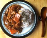 きのことチキンのハヤシライス作り方7写真