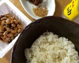 納豆と赤じその元気ごはん作り方1写真