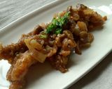 節約*豚こま肉スタミナ甘酢炒め作り方5写真
