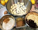 アメリカンオートミールクッキー作り方1写真