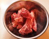 スペアリブのにんにく醤油焼き作り方1写真