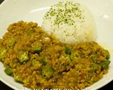 ガパオライス◇鶏肉のタイ風バジル炒めご飯作り方12写真
