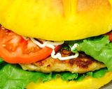 ハロウインかぼちゃおばけバーガーぱん♪作り方17写真