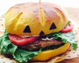 ハロウインかぼちゃおばけバーガーぱん♪作り方19写真